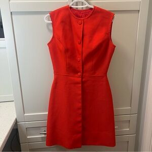 GORGEOUS Vintage Overdress / Vest Jacket | Fabric Buttons | Lined | Back Buttons